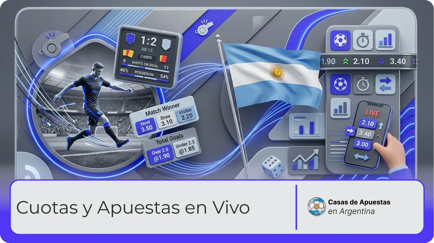 Pronósticos en vivo y cuotas deportivas